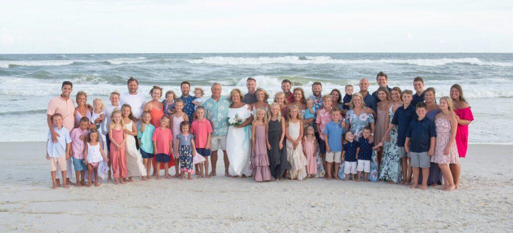 Twellman family on the beach